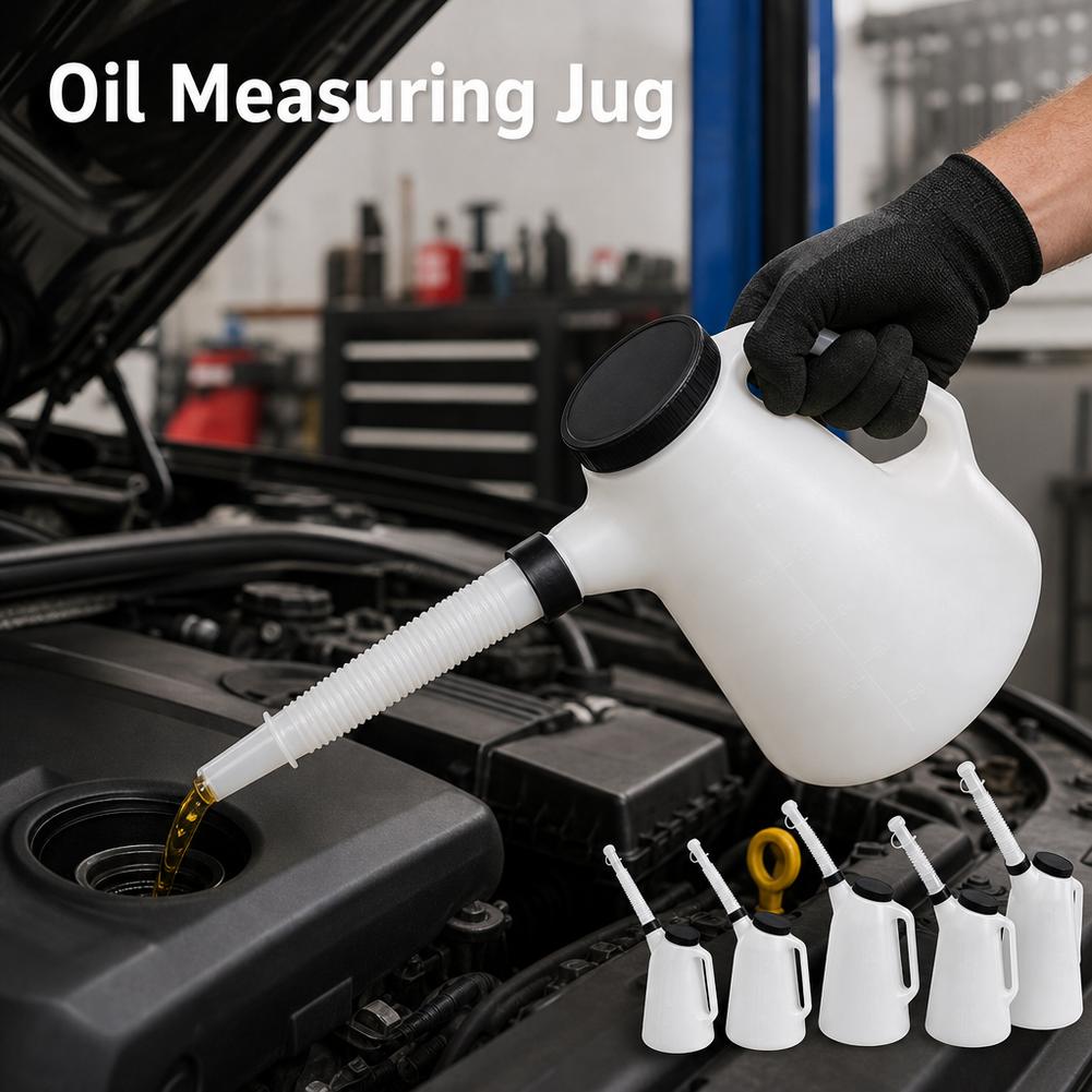 Soap Making Jug - إبريق قياس الزيت البلاستيكي بسعة 1.2