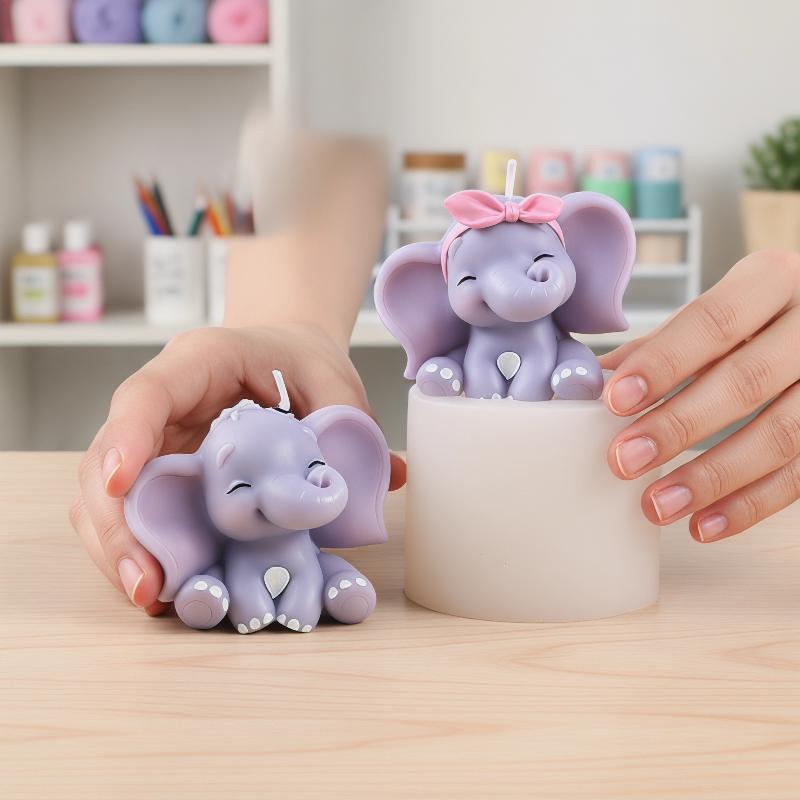 Soap Making Molds - قالب شمع سيليكون ثلاثي الأبعاد على
