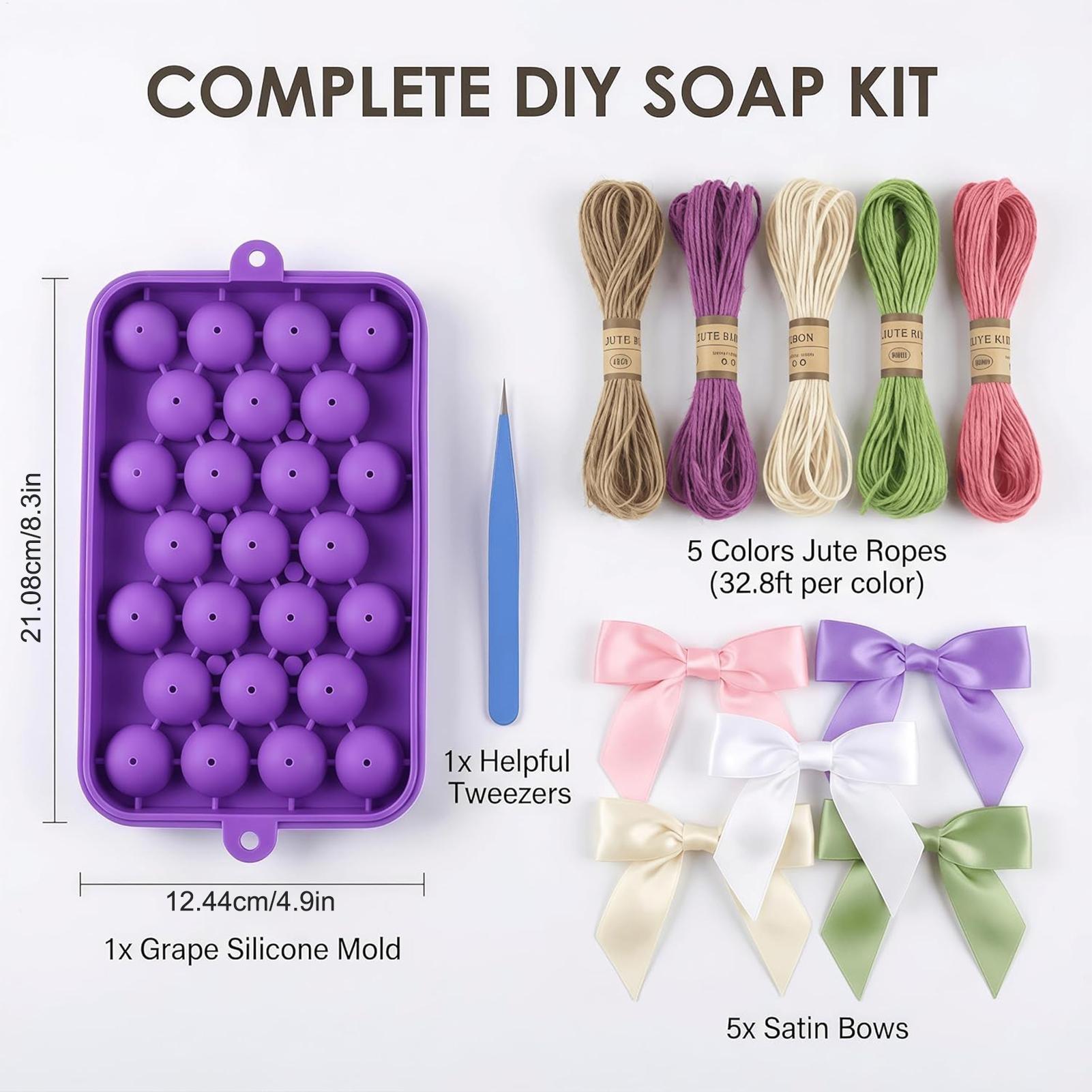 طقم صنع الصابون يدويًا، قالب ص - مراجعة Soap Making At Home وسعره