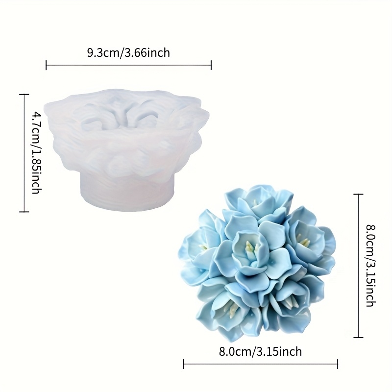 قالب سيليكون على شكل شمعة هيدر - مراجعة Soap Making Molds وسعره
