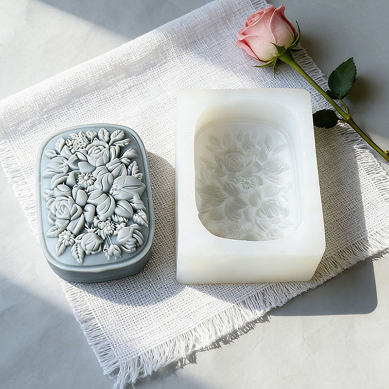 قالب صابون سيليكون مربع الشكل  - مراجعة Soap Making At Home وسعره