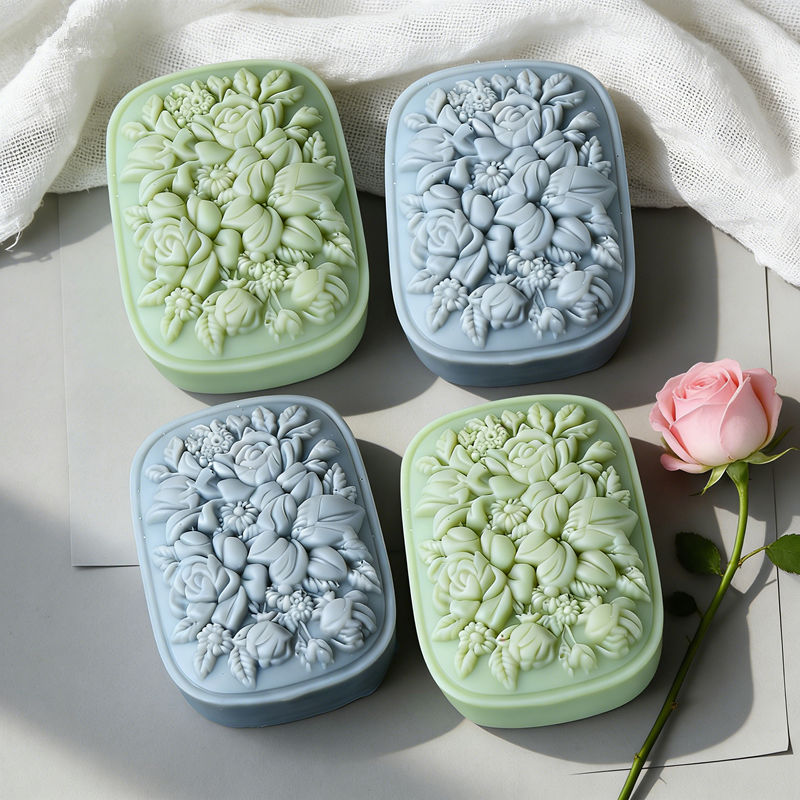 قالب صابون سيليكون مربع الشكل  - مراجعة Soap Making At Home وسعره